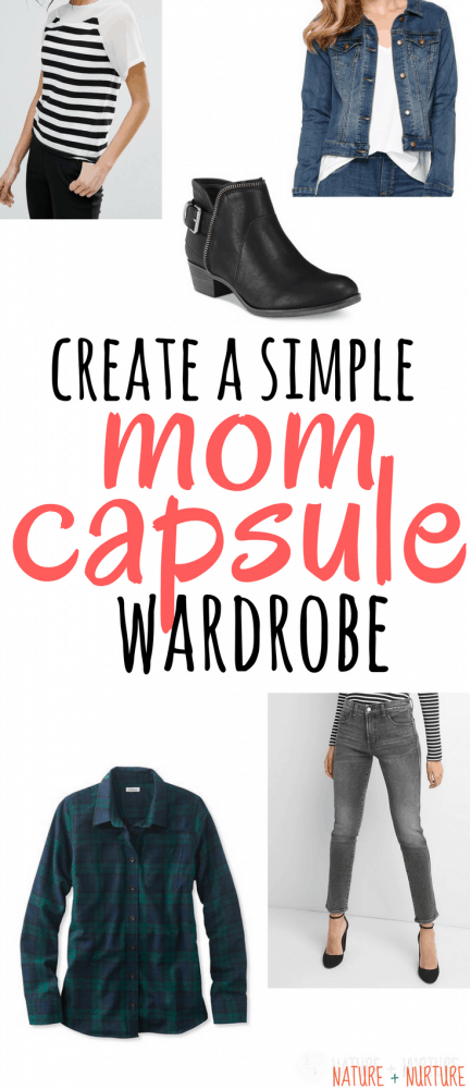 Are you searching for small ways to make your life simpler? A mom capsule wardrobe is a great way to simplify wardrobe and feel pretty.
