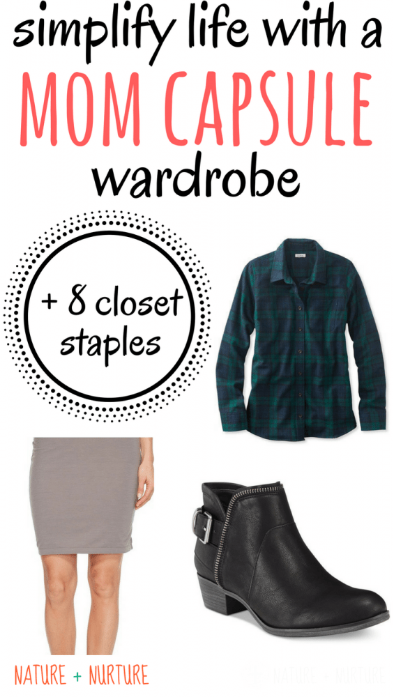 Are you searching for small ways to make your life simpler? A mom capsule wardrobe is a great way to simplify wardrobe and feel pretty.