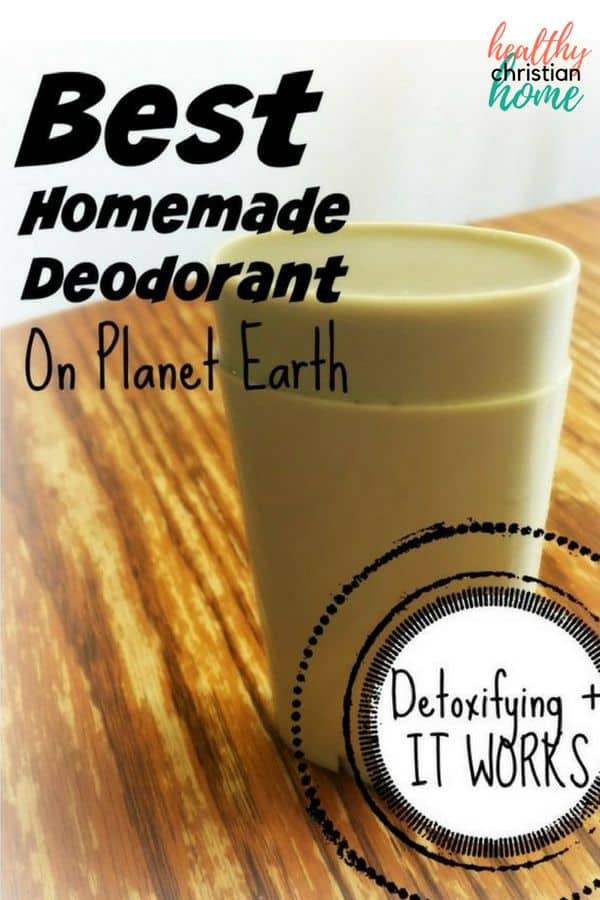 Homemade deodorant that actually works can be difficult to create. This is the best natural DIY deodorant ever! This non-toxic deodorant is great for your skin. The all natural deodorant recipe includes ingredients like softening coconut oil, detoxifying bentonite clay, and nourishing essential oils.