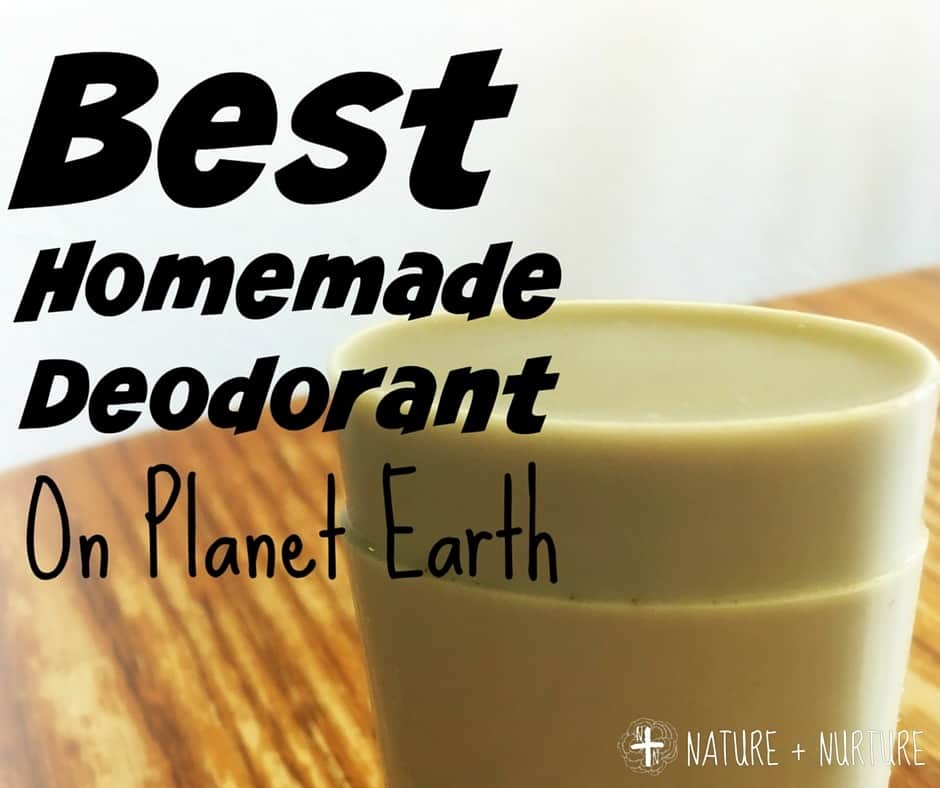 Homemade deodorant that works!