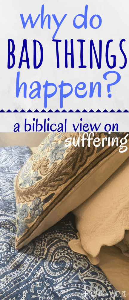 Why do bad things happen, especially to good people? When suffering strikes, it's natural to ask "why?" Here are a few points to consider.