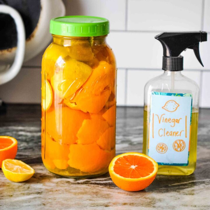 Homemade Citrus Vinegar Cleaner