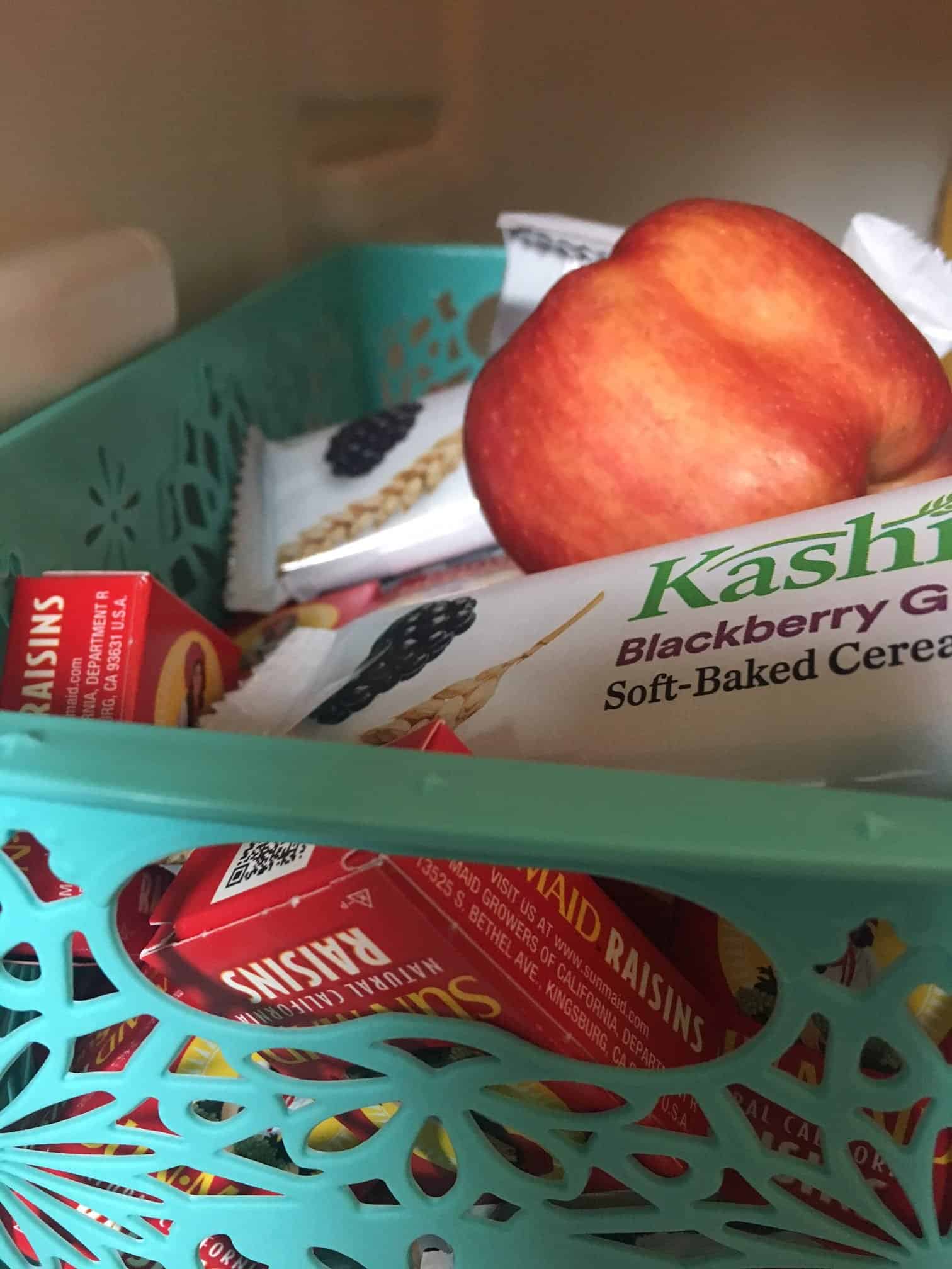 Healthy snack bin - how to eat healthier