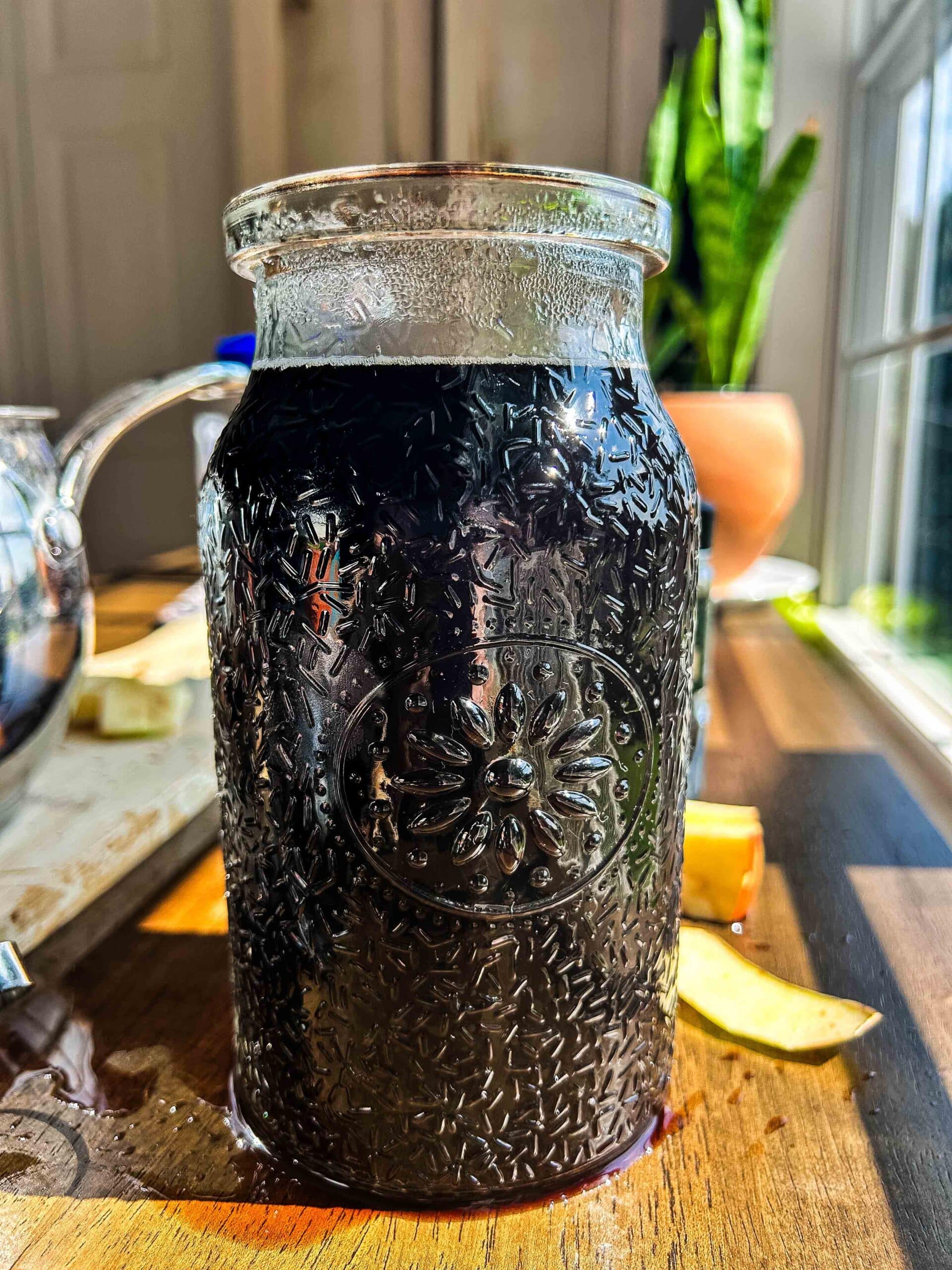 Easy Elderberry Syrup