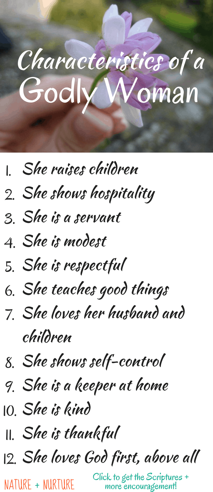 12 Characteristics Of A Godly Woman How To Be A True Woman Of God