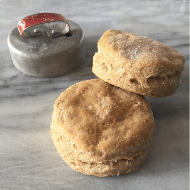 Healthy Butter Biscuits (All Butter, No Shortening) Light & Fluffy!