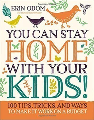 Save money book "You can stay home with your kids" book cover