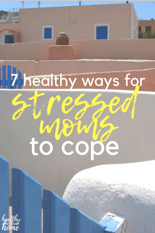 If you classify yourself as a stressed mom, you're in the right place! Let's look at why many moms are chronically stressed, plus 7 simple stress relief solutions! (plus the best bible verse for stress, too!) #stressmanagement #stressrelief #stressedmom