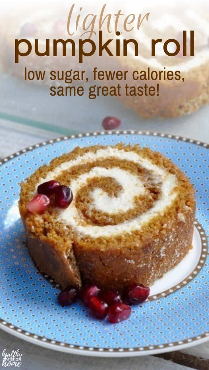 Healthy pumpkin roll pin image