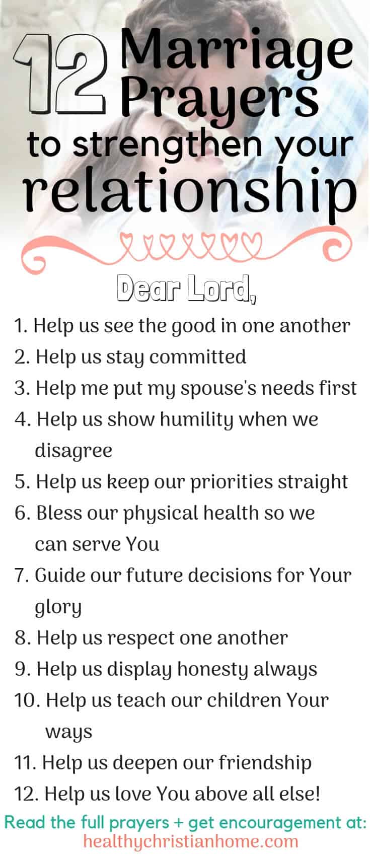 That work prayers relationship Prayer for