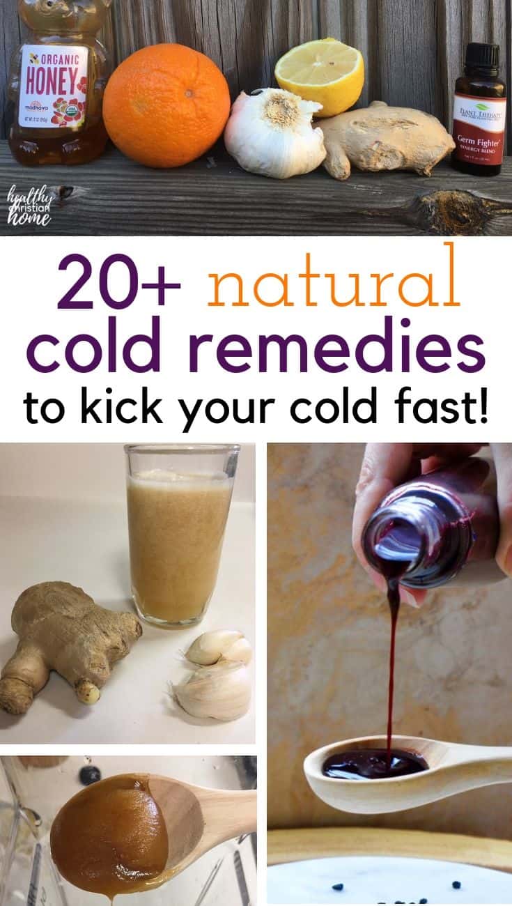 Discover over 20 of the best natural cold remedies for cold and flu season to help you stay healthy through the colder months. #coldremedies #coldremedy #naturalremedies #coldandflu