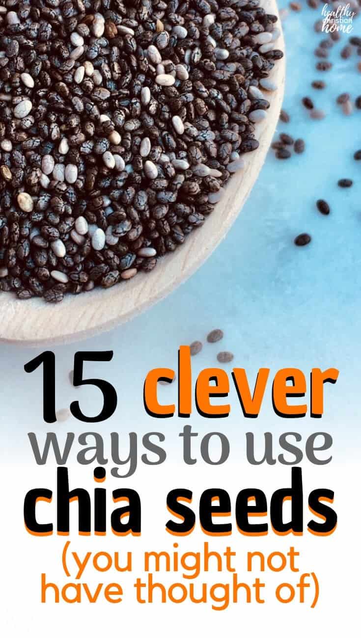 Discover why chia seeds are so good for you, plus 15 ways clever to use them you may not have thought of yet! #chia #chiaseeds #healthyrecipes #chiarecipes #healthhacks #superfood