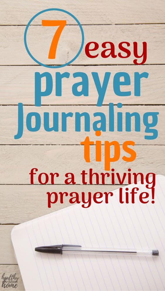 Free Printable Prayer Journal - Rachel Wojo