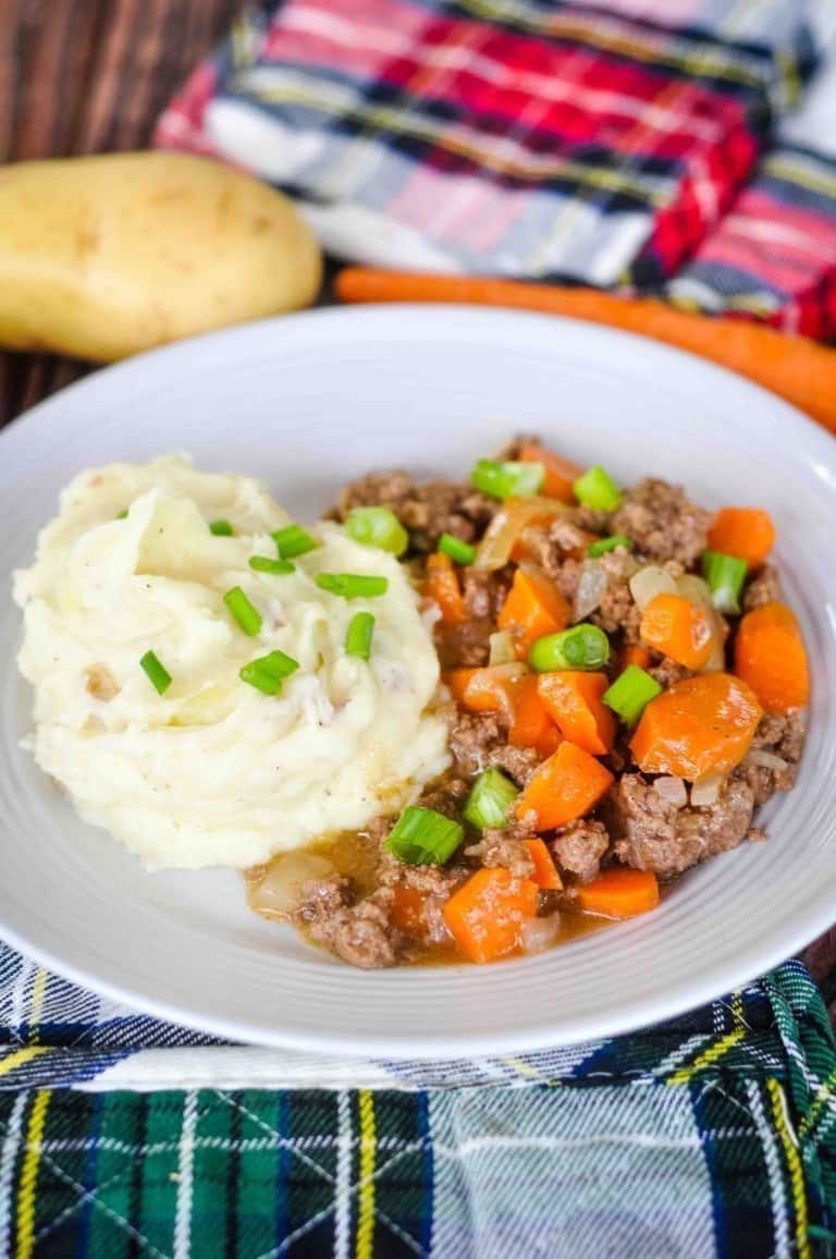 Scottish Mince and Tatties (Hearty, Easy Ground Beef Recipe w/ Potatoes)