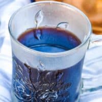 Elderberry Tea (from leftover syrup-making berries)