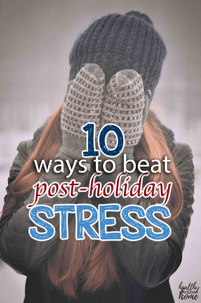 10 Ways to De-stress & Beat the Post Holiday Blues