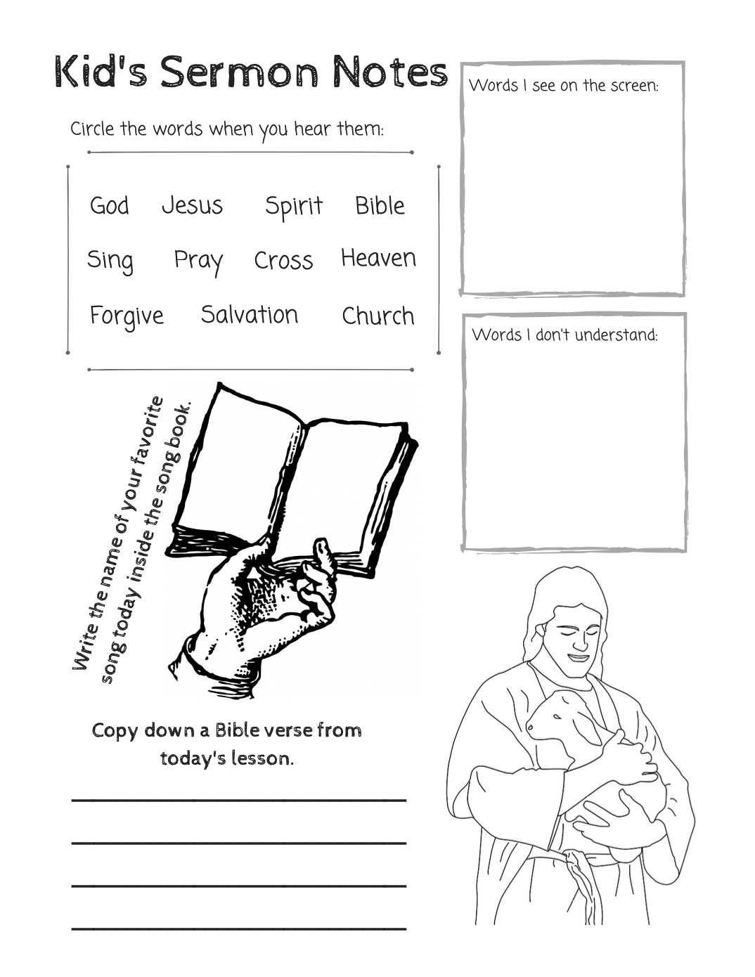 11 Easy Ways to Keep Kids Quiet in Church (+FREE Kids Activity Printables!)