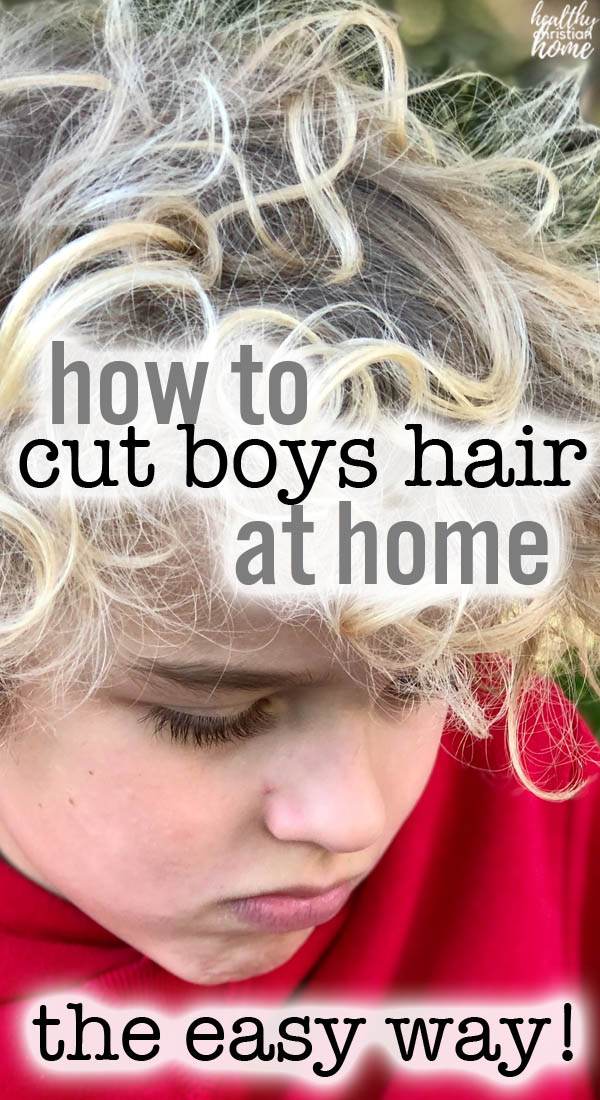 HOW TO CUT BOYS HAIR AT HOME, STEP BY STEP