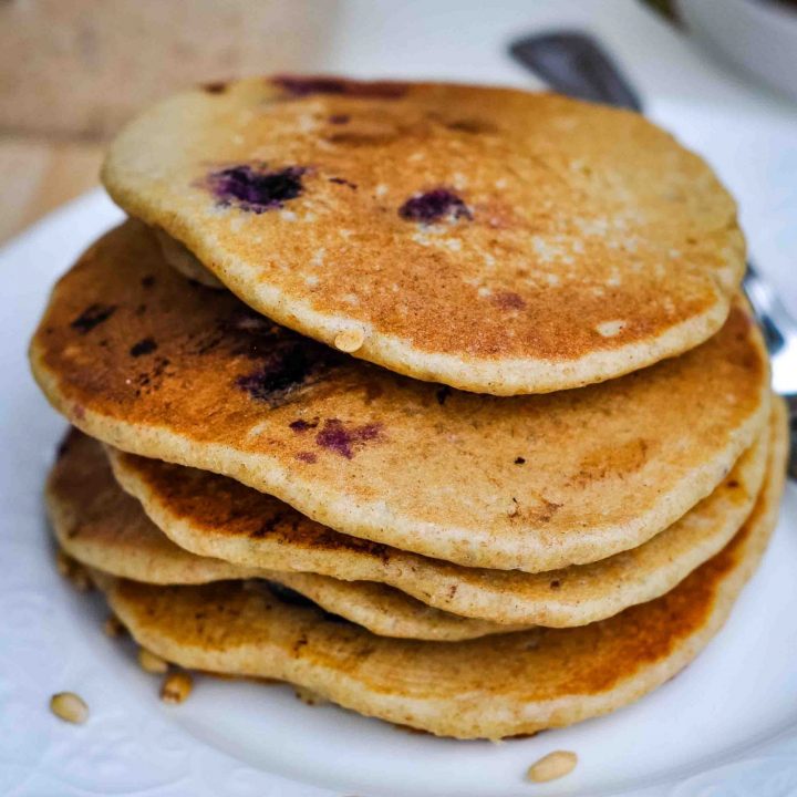 Sourdough Oatmeal Pancakes