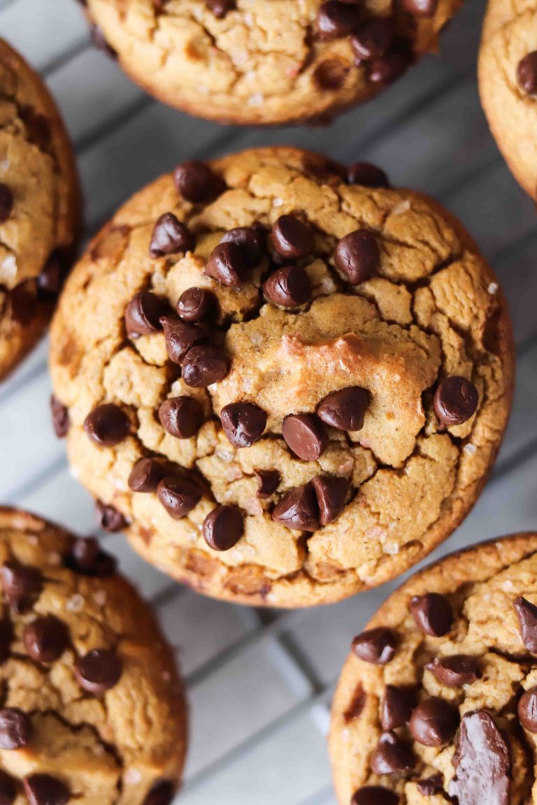 Sweet Potato Chocolate Chip Muffins (gluten free)