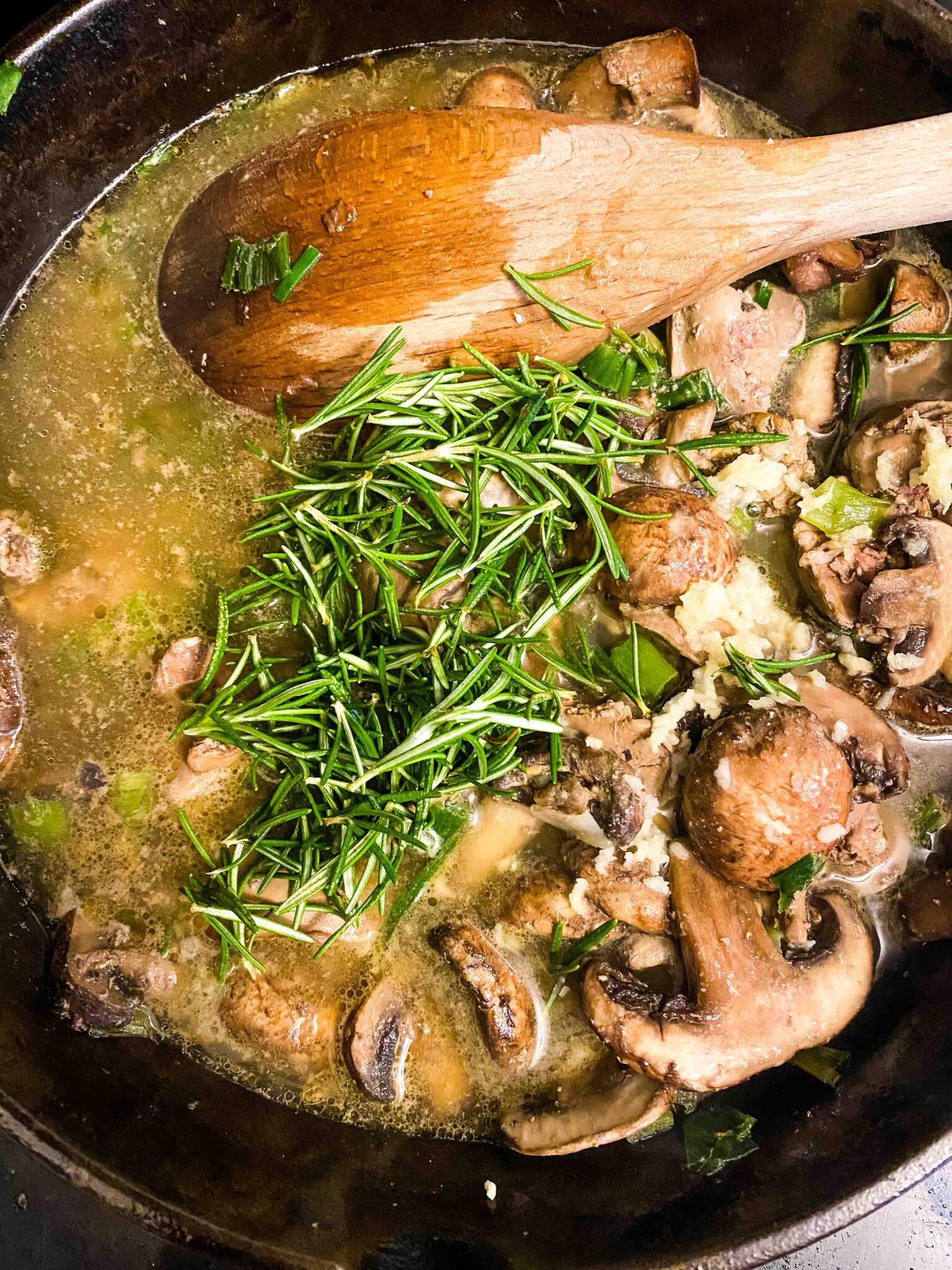 Chicken Liver Patè with Mushrooms & Rosemary