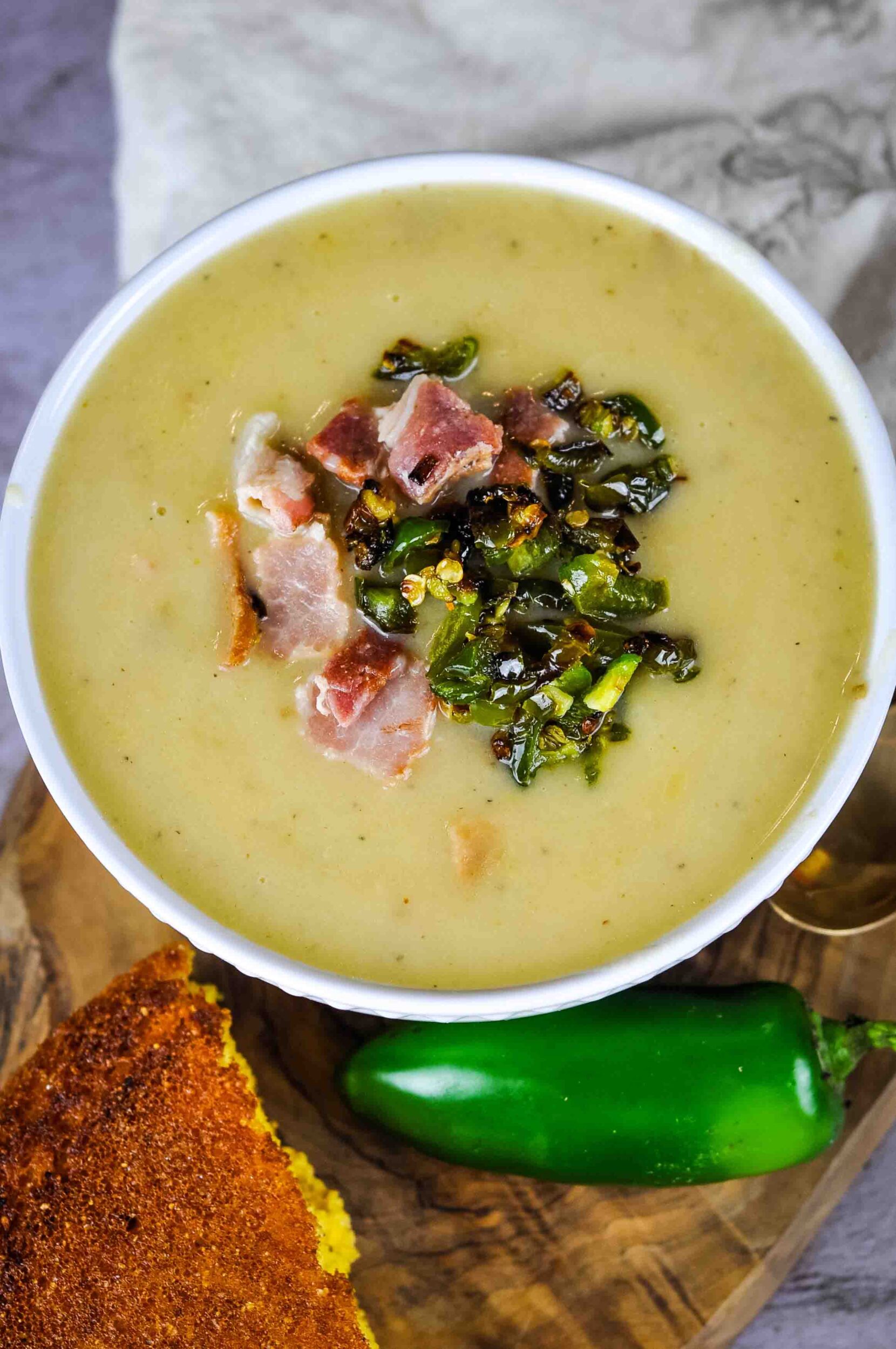 Easy Bacon and Potato Soup - Spicy Southern Kitchen