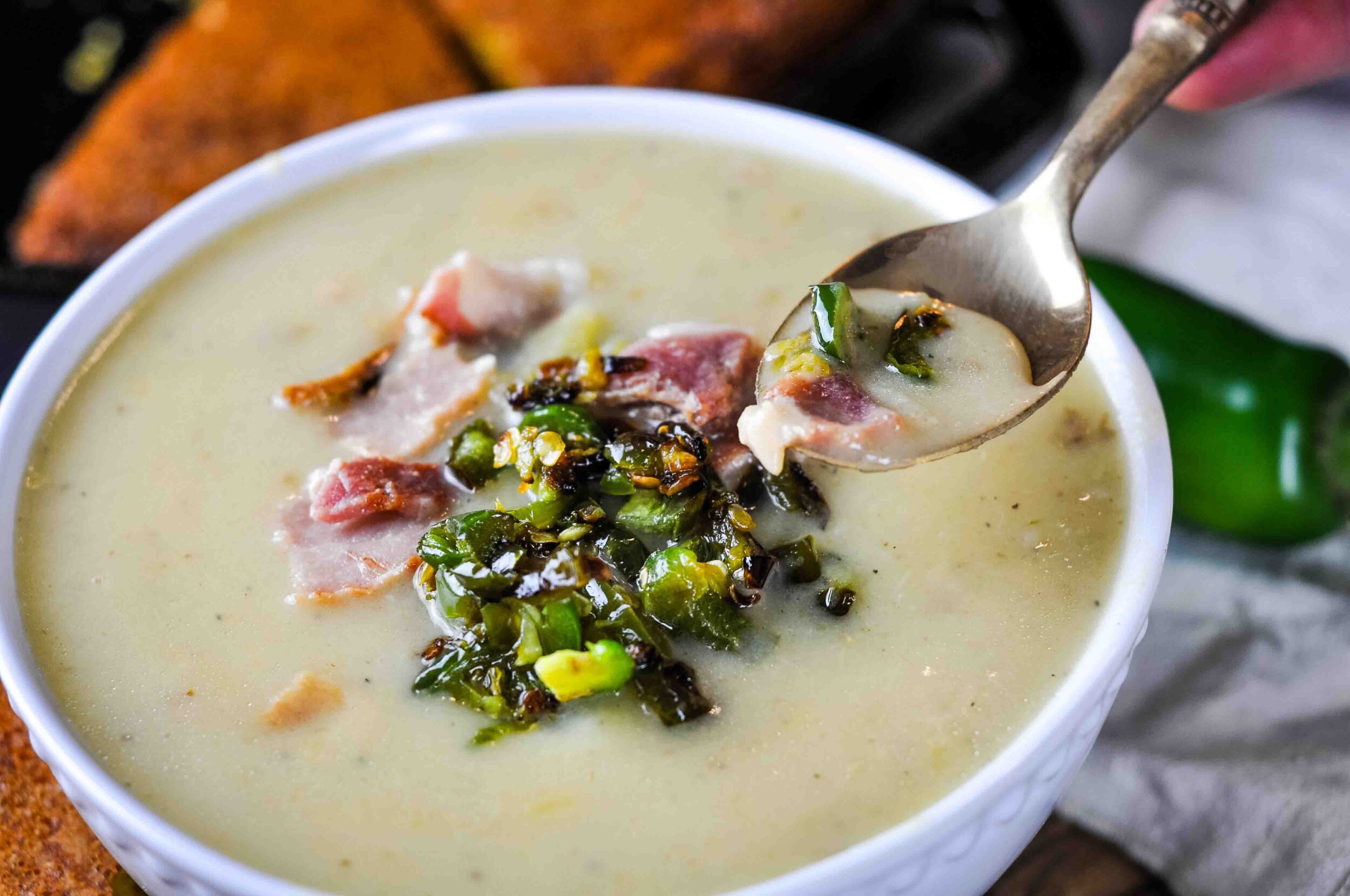 Easy Bacon and Potato Soup - Spicy Southern Kitchen