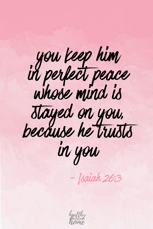 bible verses about peace and comfort