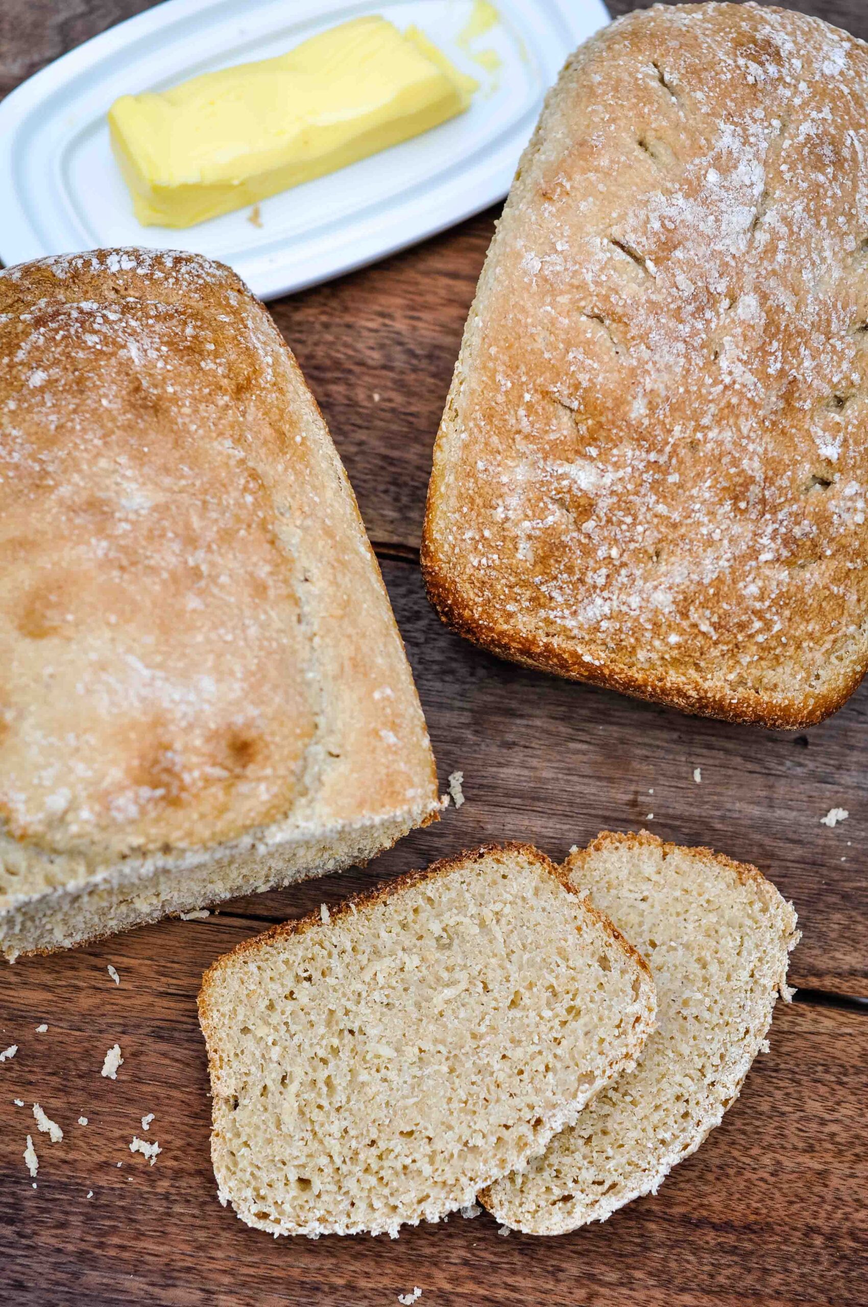 No-Fail Whole Grain Sourdough Bread (with freshly milled wheat)