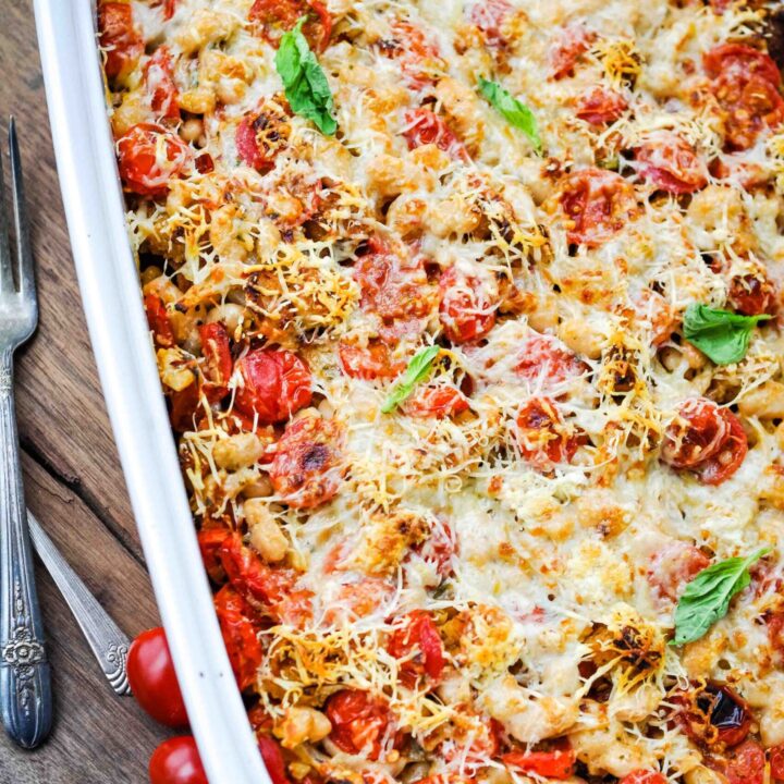 Savory Cheesy Tomato Casserole