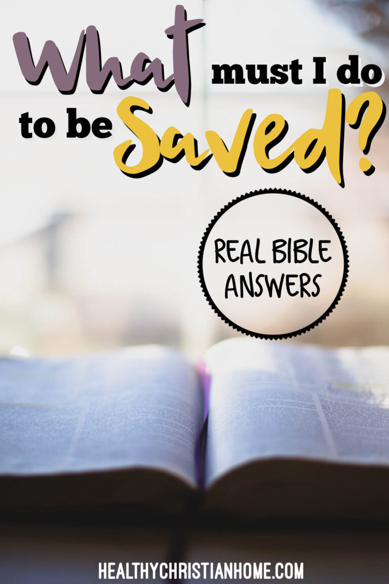 How to Be Saved, According to the Bible