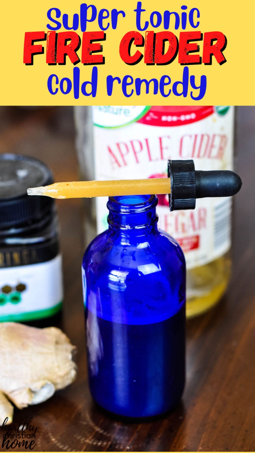 Cold Tonic Homemade Super Tonic Recipe Cold Remedy (a.k.a. Honey Fire Cider!)