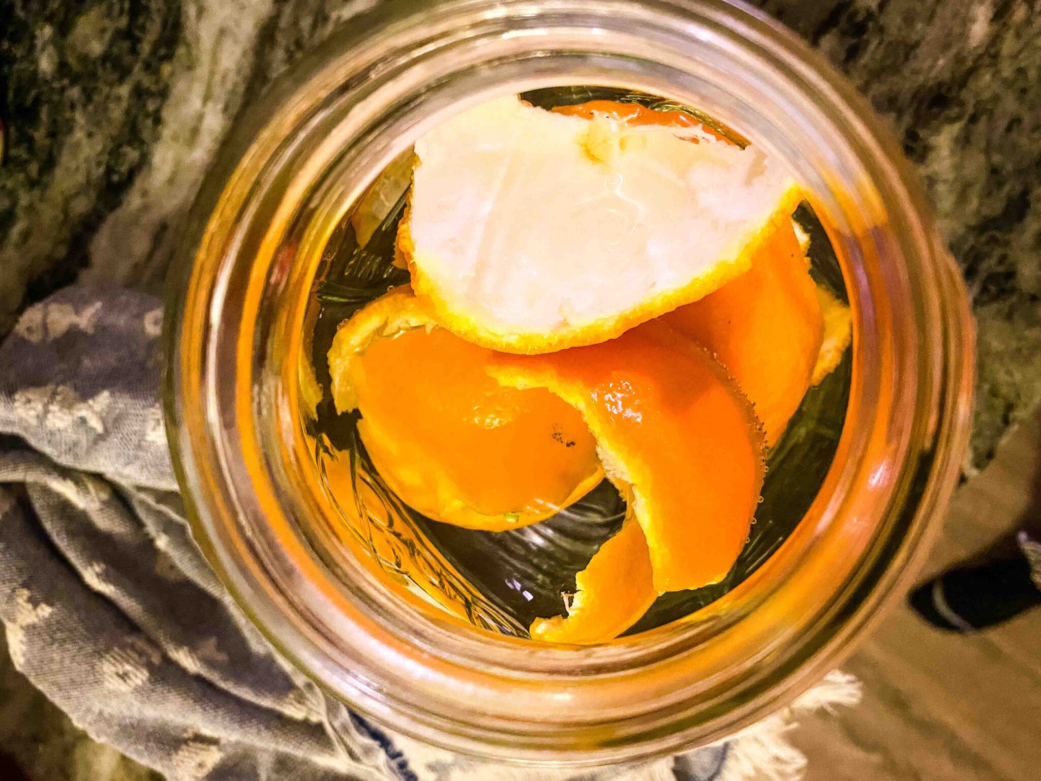 Homemade Citrus Vinegar Cleaner (smells so good and WORKS!)