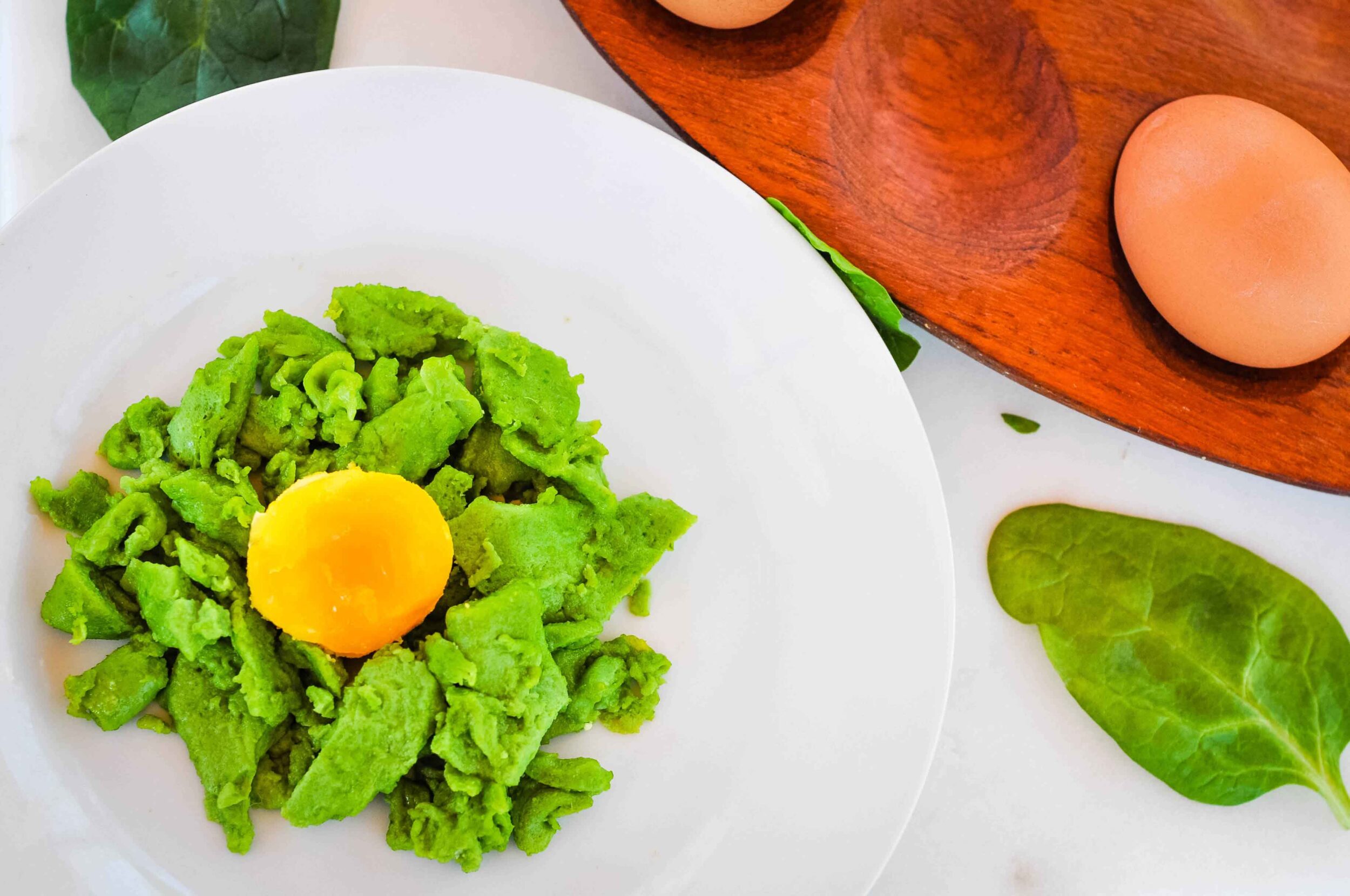 Spinach Green Eggs & Ham (NO food coloring!) - Healthy Christian Home