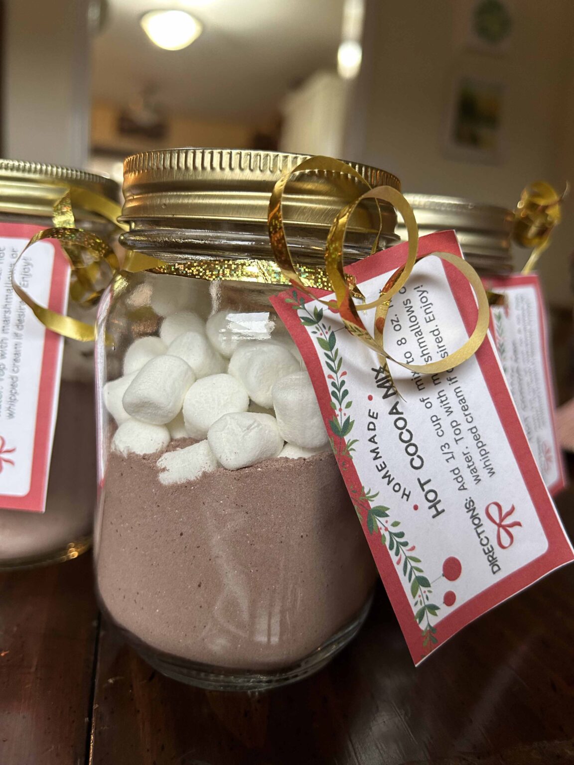 Homemade Healthy Hot Chocolate Mix {makeahead}