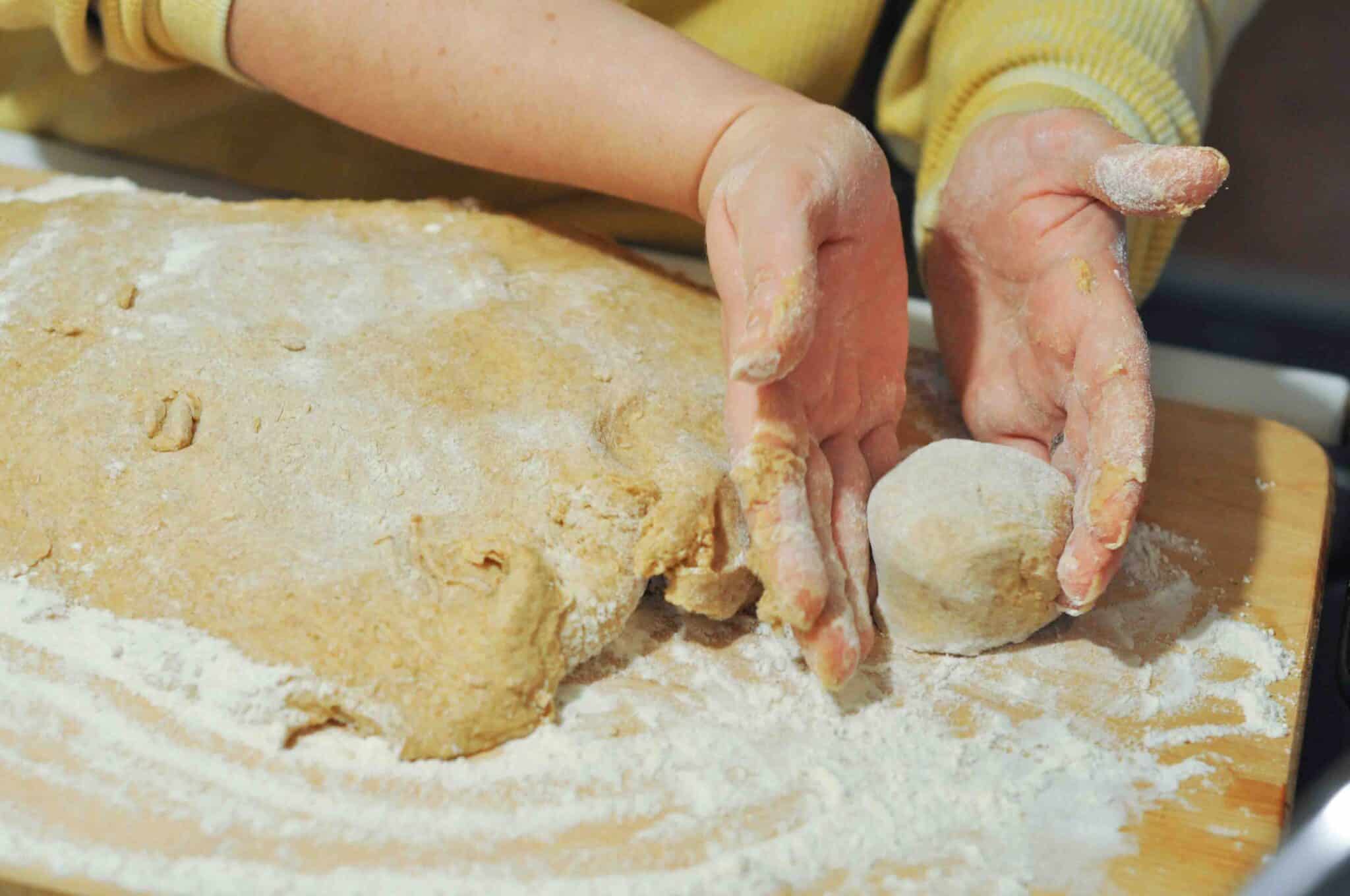 Image showcasing Fresh Milled Yeast Rolls (whole grain, light, & fluffy!)
