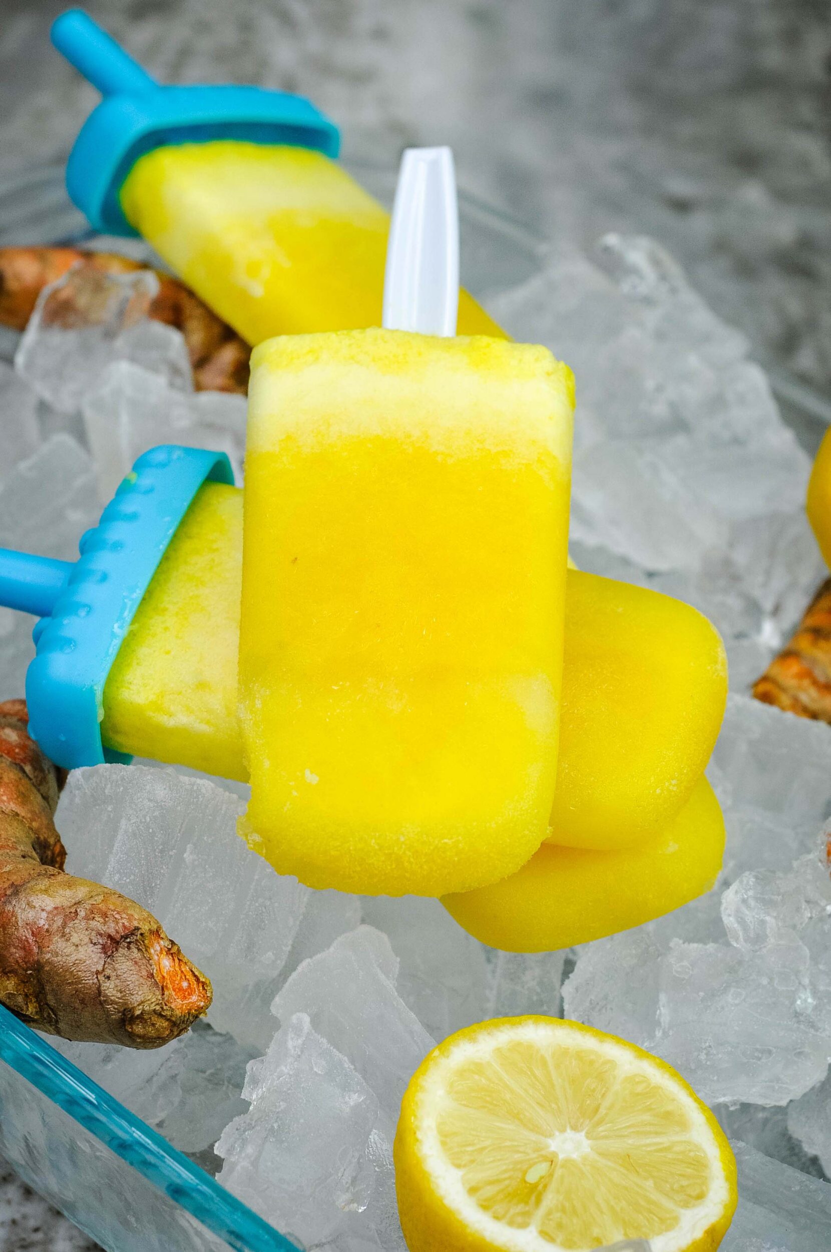 Healthy pineapple popsicles are great for coughs and colds.