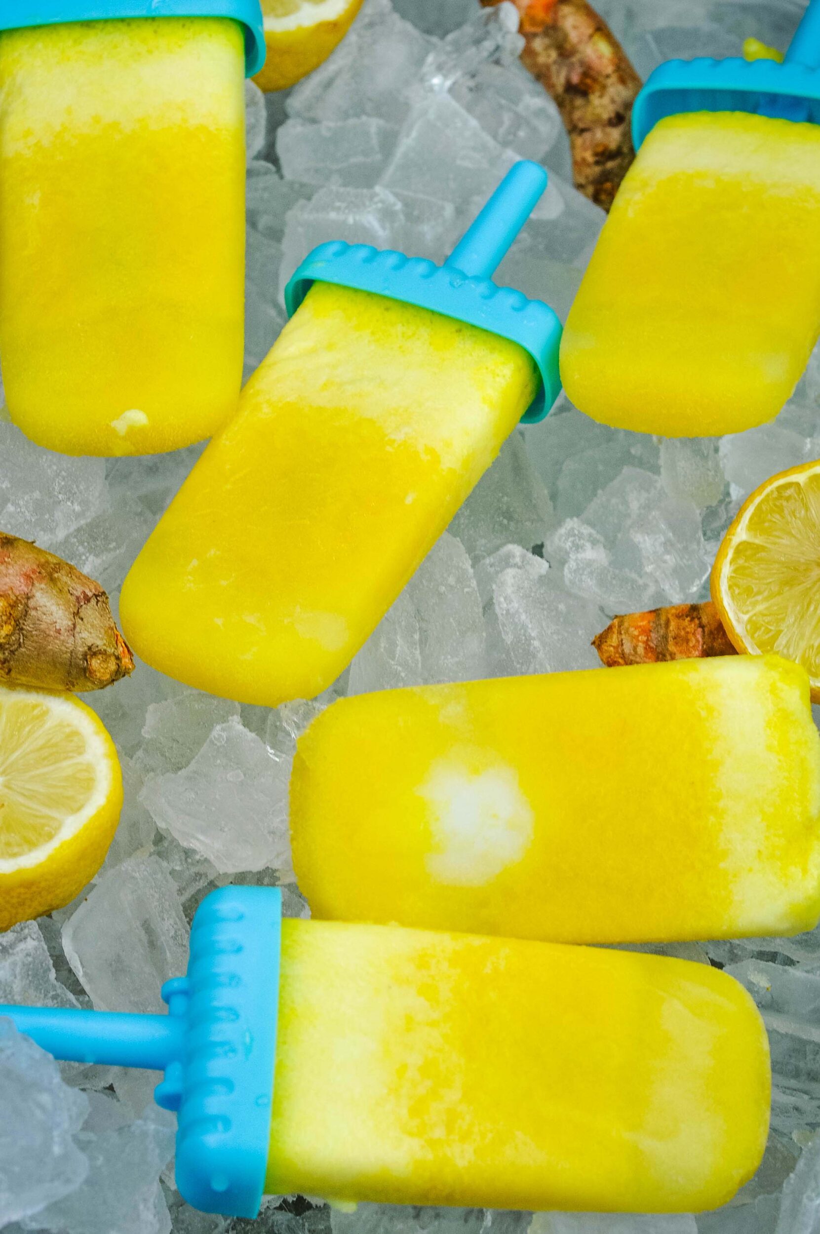 Immune boosting pineapple popsicles are great for coughs and colds.