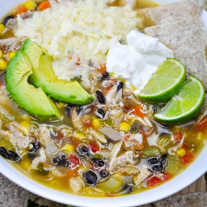 Tortilla Chicken Soup {Chuy's Copycat}