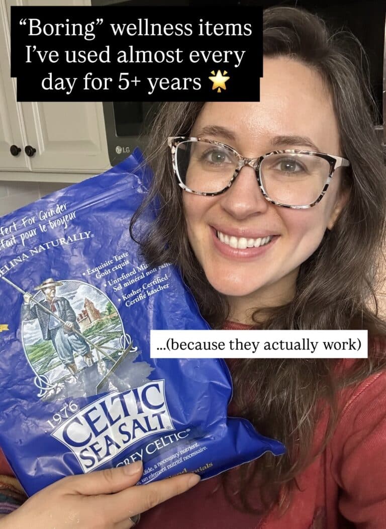 “Boring” Wellness Items I’ve Used Daily for Over 5 Years
