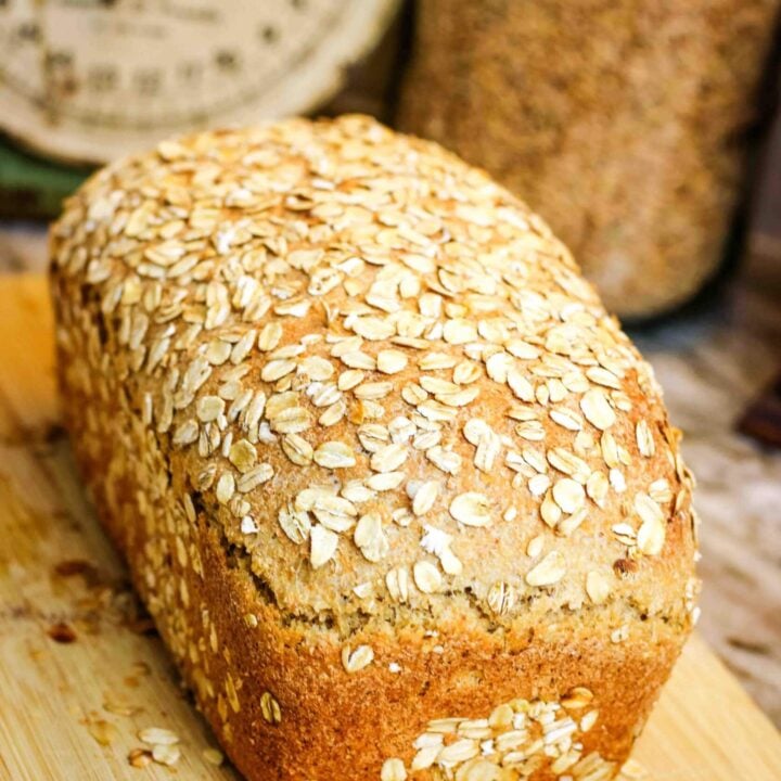 Fresh Milled Honey Oat Bread